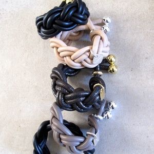 Luxe Leather Braided Bracelet